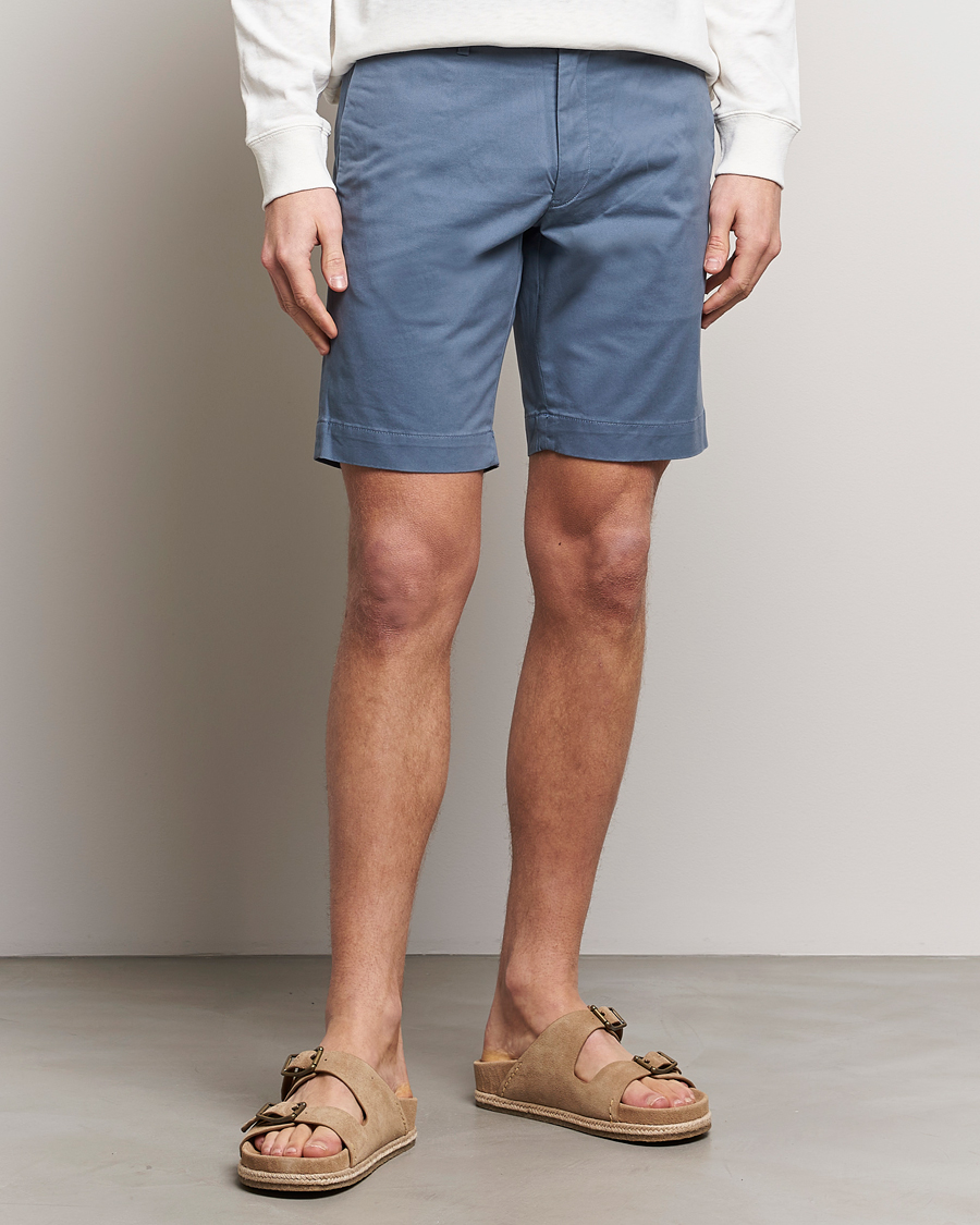 Herren | Preppy Authentic | Polo Ralph Lauren | Tailored Slim Fit Shorts Bay Blue