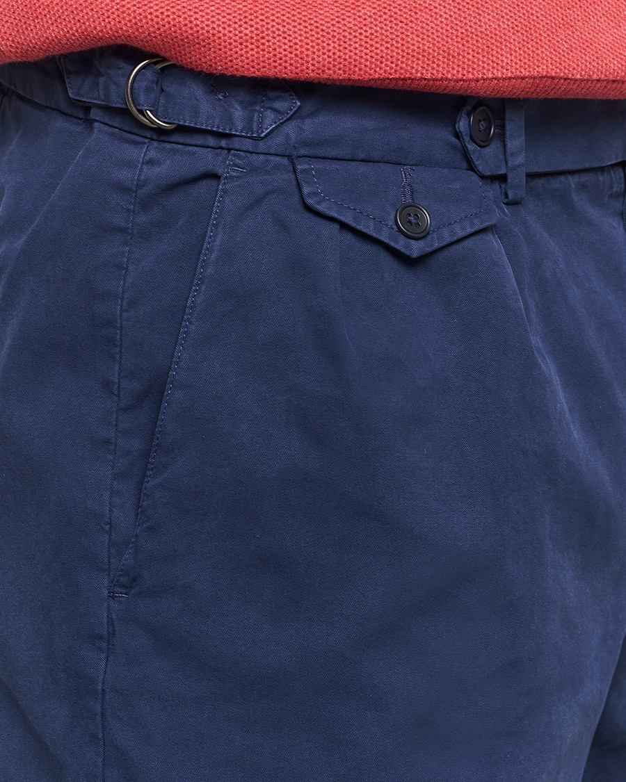 Herren | Shorts | Polo Ralph Lauren | Pleated Featherweight Twill Shorts Newport Navy