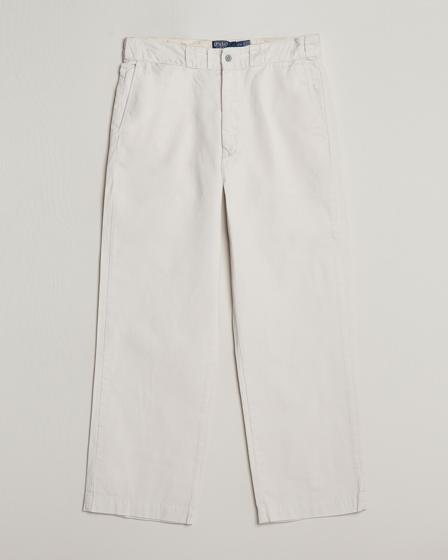 Herren | Hosen | Polo Ralph Lauren | Rustic Twill Chinos Deckwash White