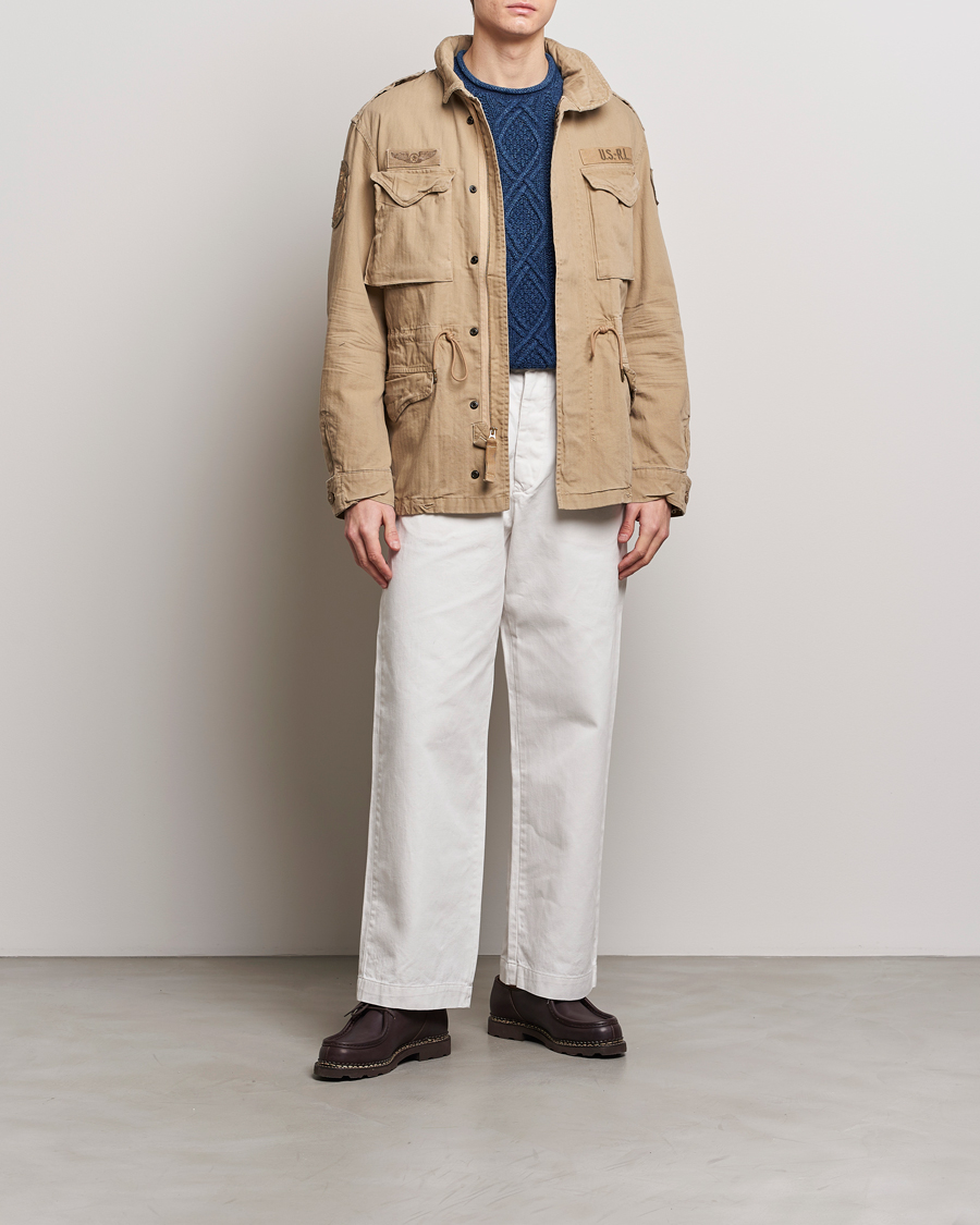 Herren | Hosen | Polo Ralph Lauren | Rustic Twill Chinos Deckwash White