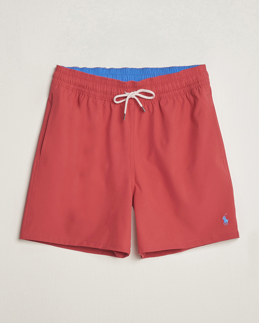 Herren | Badehosen | Polo Ralph Lauren | Recycled Traveler Boxer Swimshorts Nantucket Red