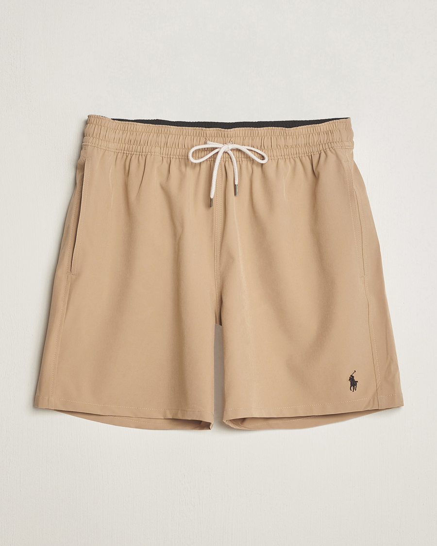 Herren | Badehosen | Polo Ralph Lauren | Recycled Traveler Boxer Swimshorts Vintage Khaki
