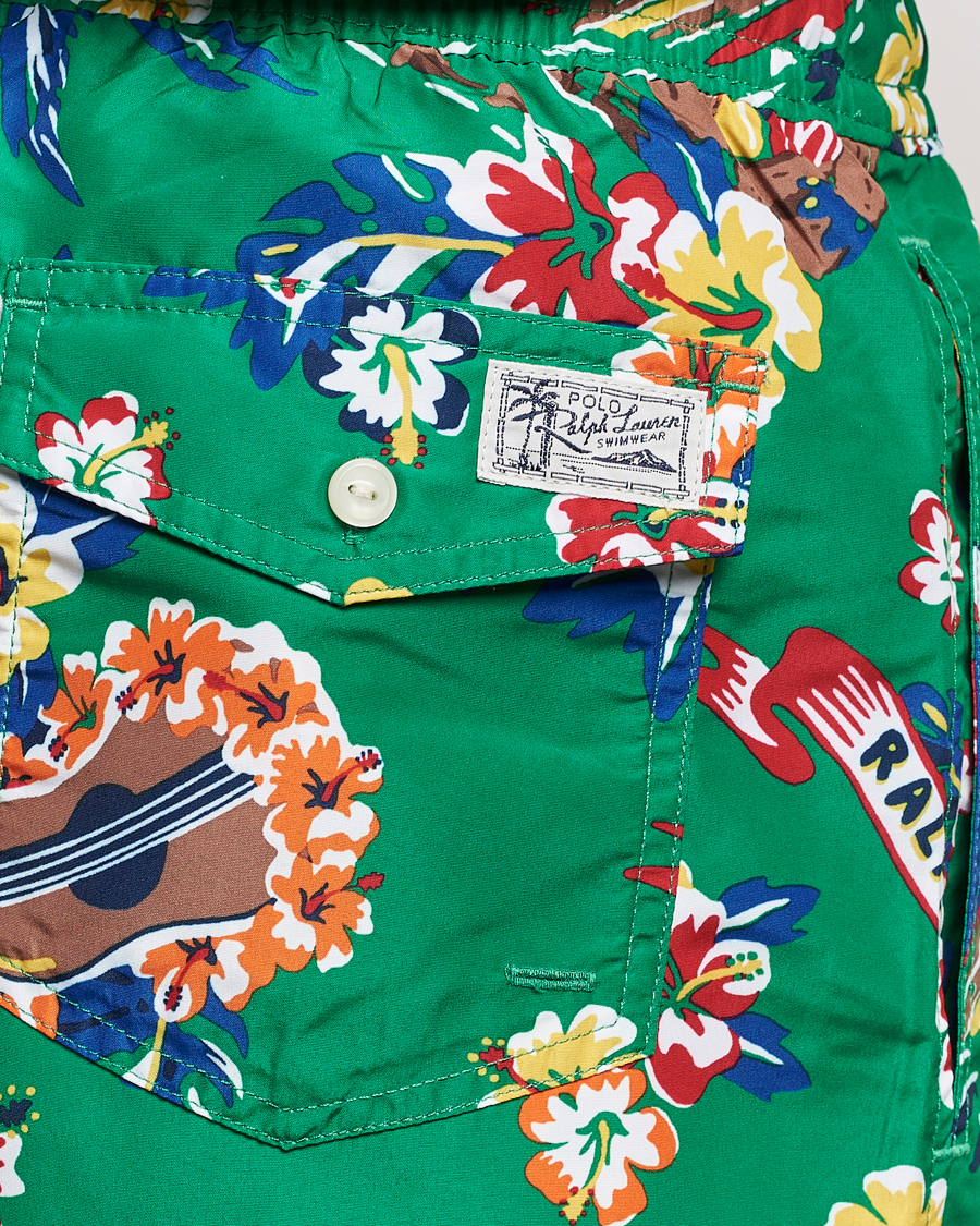 Herren | Badehosen | Polo Ralph Lauren | Recycled Traveler Printed Swimshorts Surfer Bear