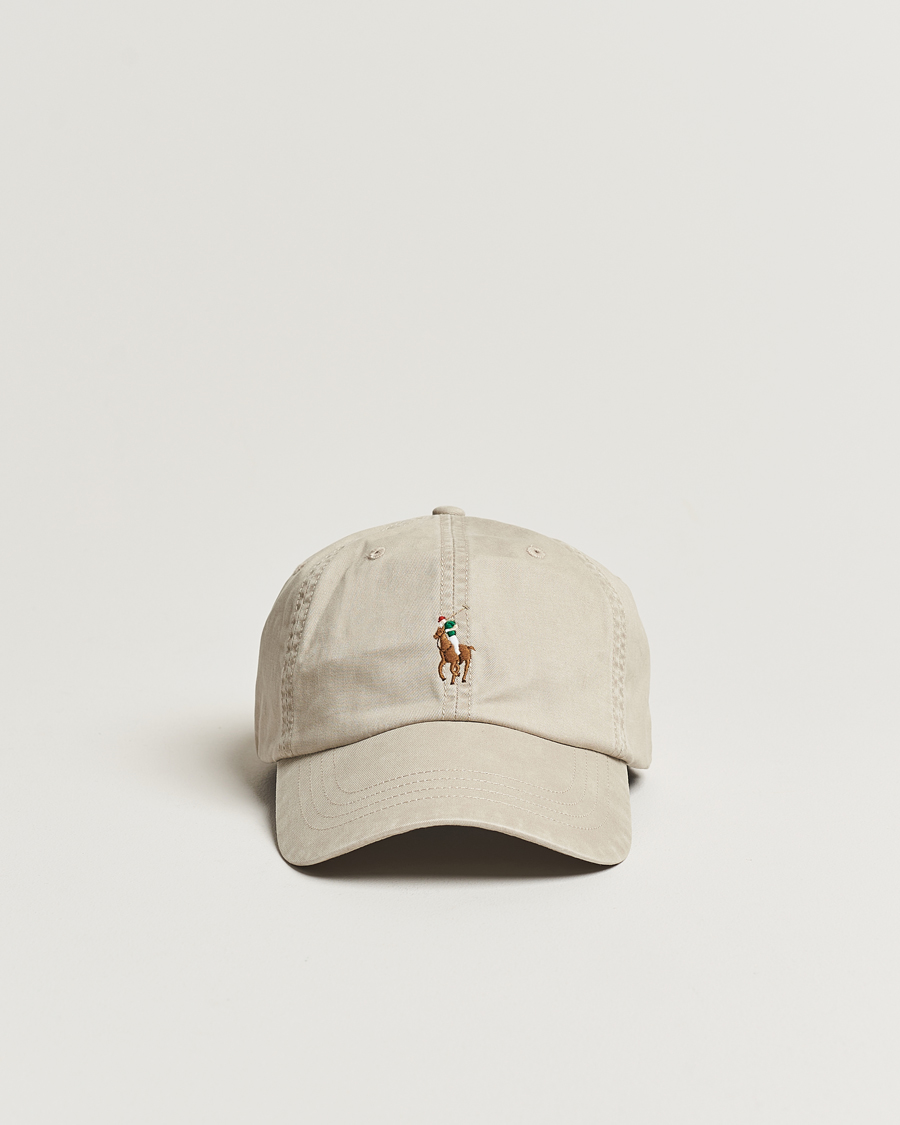 Herren | Polo Ralph Lauren Stretch Twill Cap Khaki Tan | Polo Ralph Lauren | Stretch Twill Cap Khaki Tan