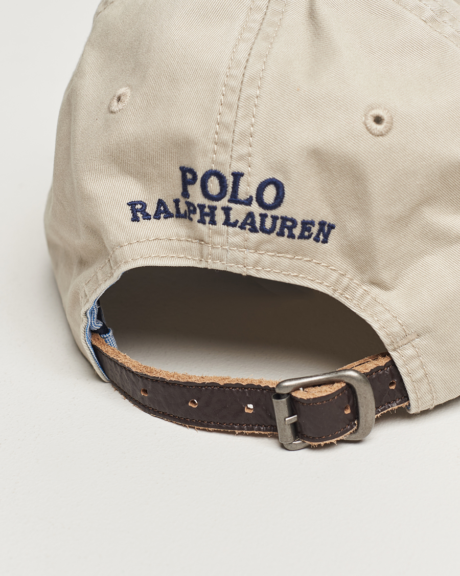 Herren | Polo Ralph Lauren Stretch Twill Cap Khaki Tan | Polo Ralph Lauren | Stretch Twill Cap Khaki Tan
