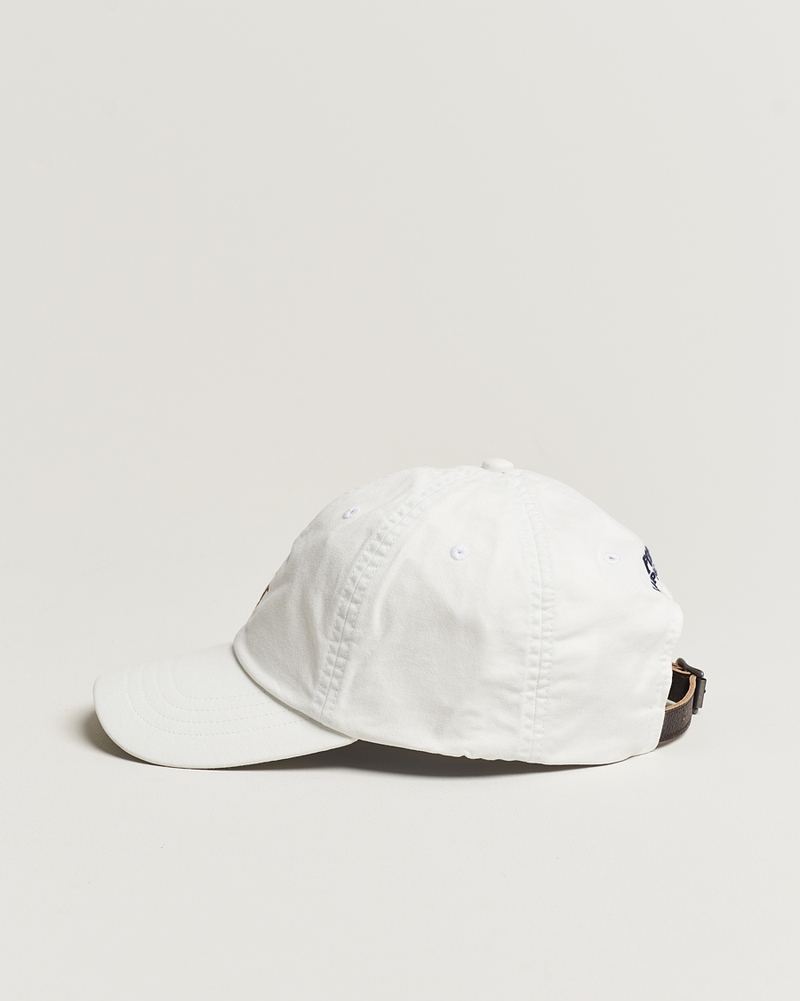 Herren | Polo Ralph Lauren Stretch Twill Cap Deckwash White | Polo Ralph Lauren | Stretch Twill Cap Deckwash White
