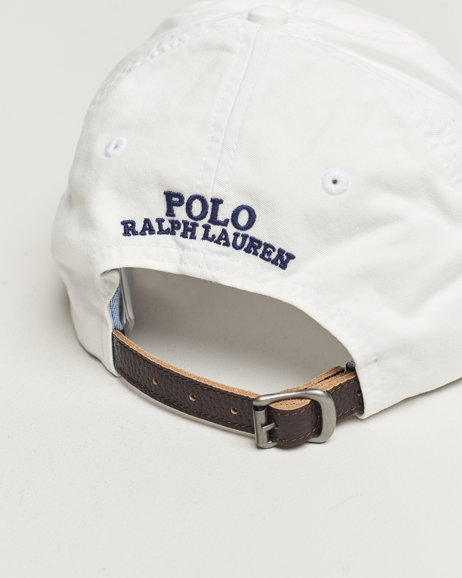 Herren | Polo Ralph Lauren Stretch Twill Cap Deckwash White | Polo Ralph Lauren | Stretch Twill Cap Deckwash White