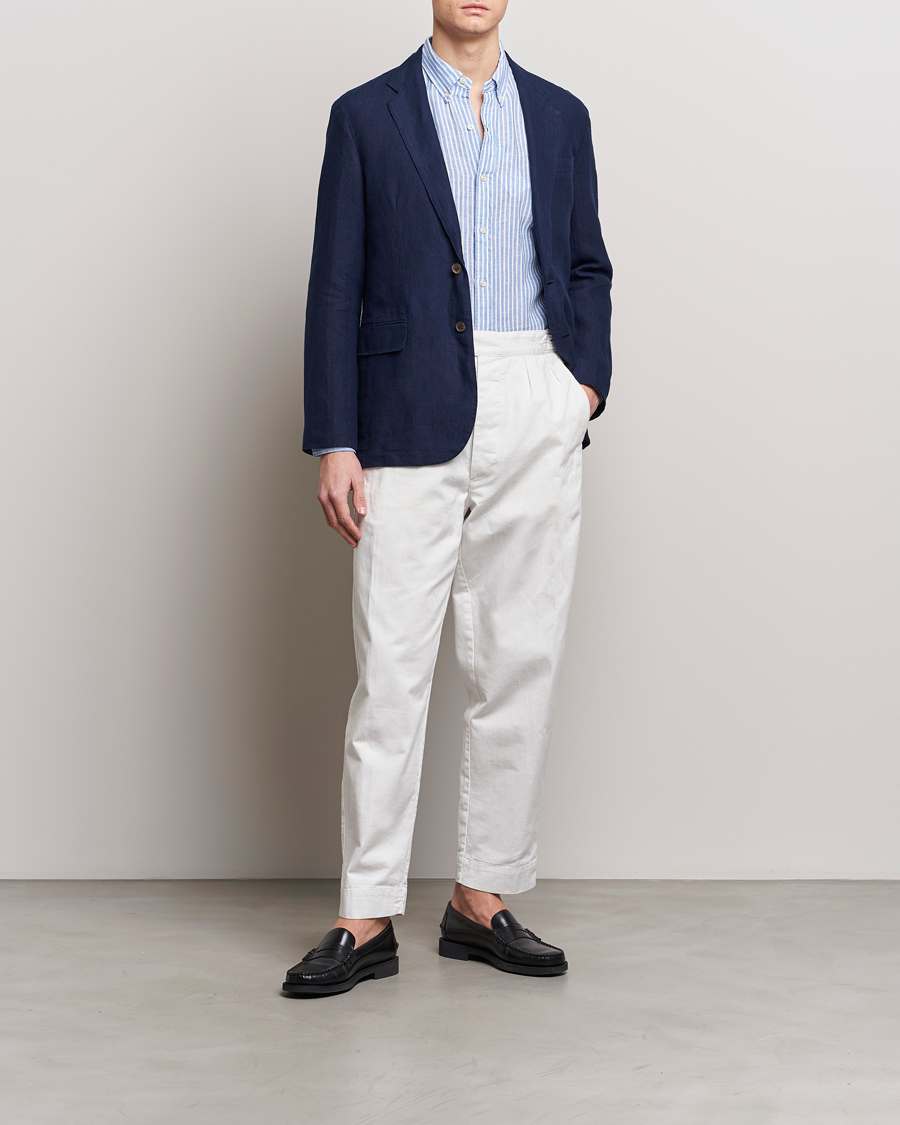Herren | Sakkos | Polo Ralph Lauren | Linen Sportcoat Navy