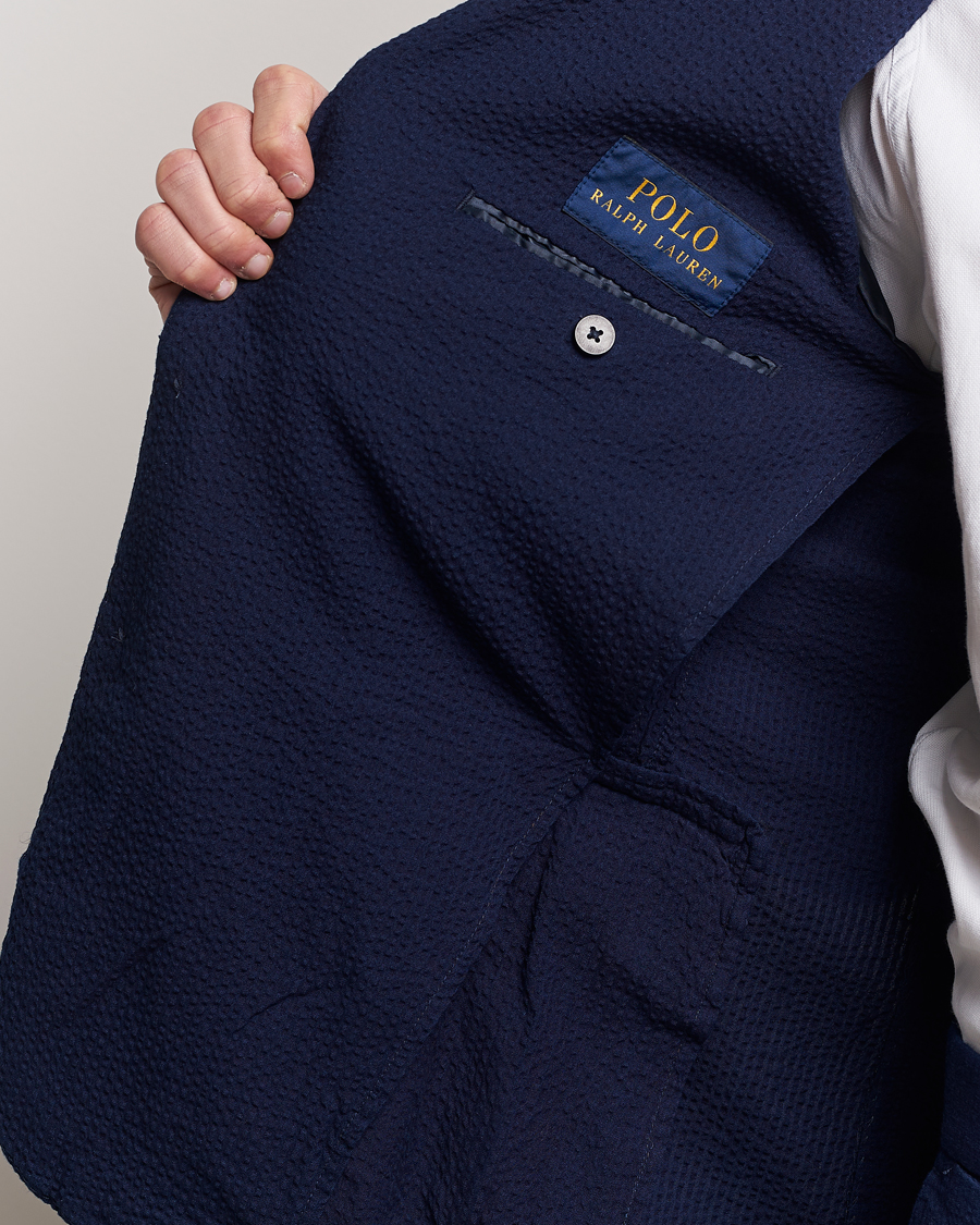 Herren | Sakkos | Polo Ralph Lauren | Seersucker Sportcoat Indigo