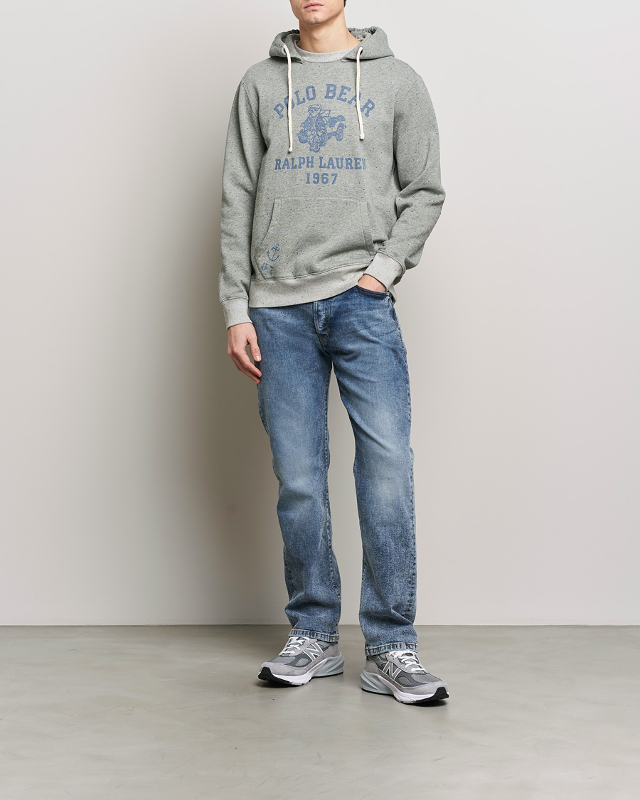 Herren | Pullover | Polo Ralph Lauren | Graphic Printed Vintage Fleece Hoodie Loft Heather