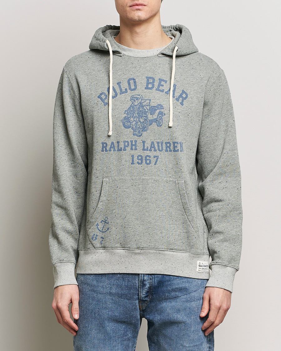 Herren | Pullover | Polo Ralph Lauren | Graphic Printed Vintage Fleece Hoodie Loft Heather
