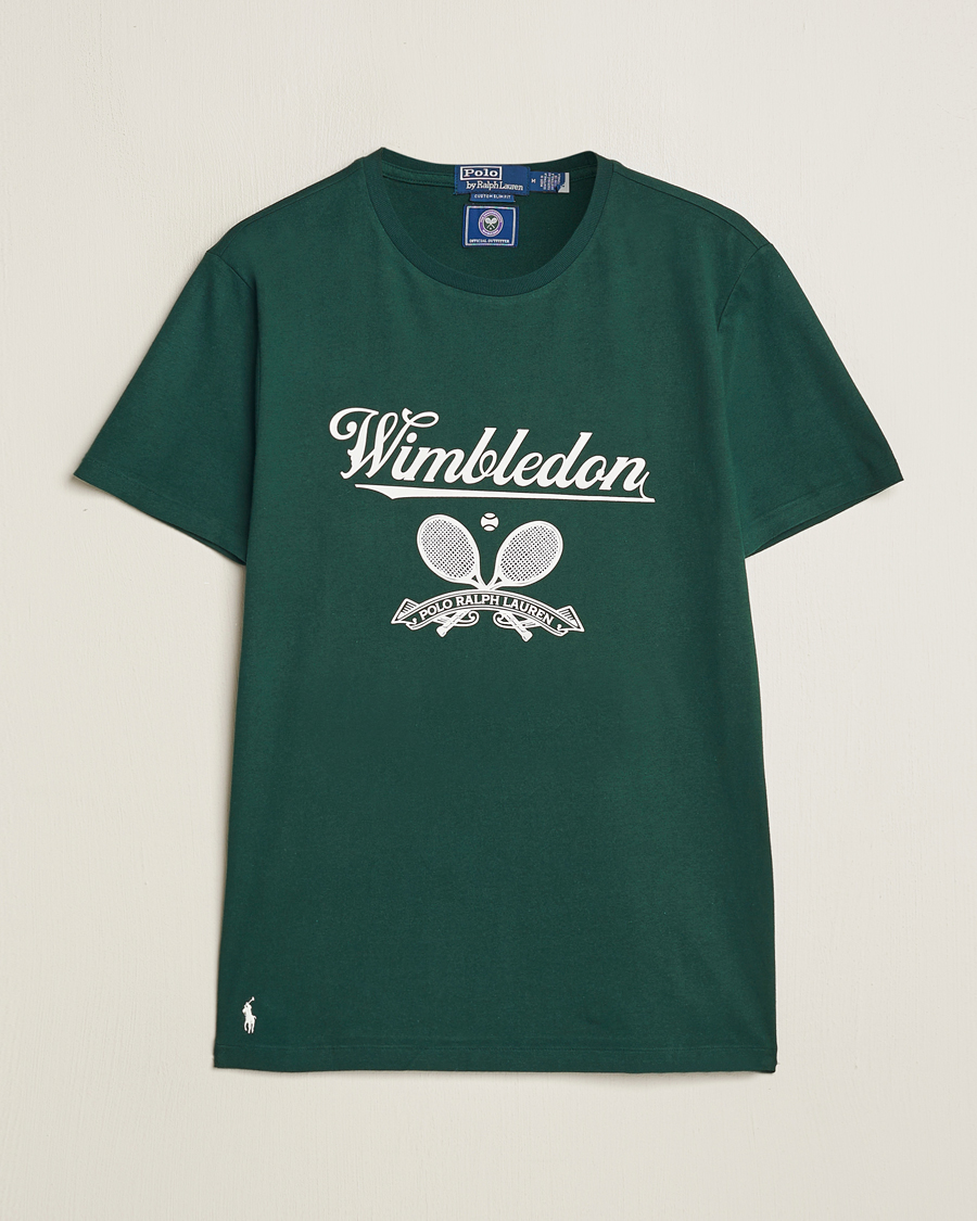 Herren | T-Shirts | Polo Ralph Lauren | Wimbledon Printed Tee Moss Agate