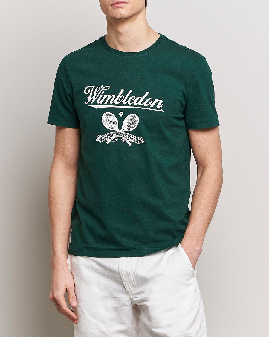 Herren | T-Shirts | Polo Ralph Lauren | Wimbledon Printed Tee Moss Agate