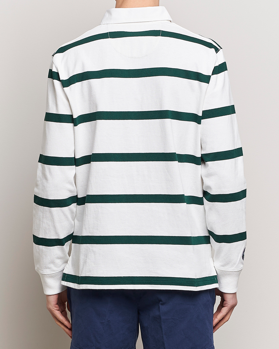 Herren | Pullover | Polo Ralph Lauren | Wimbledon Rugby Sweater White/Moss Agate
