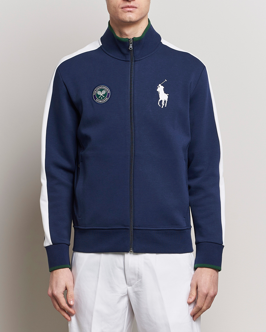Herren | World of Ralph Lauren | Polo Ralph Lauren | Wimbledon Full Zip Sweater Refined Navy