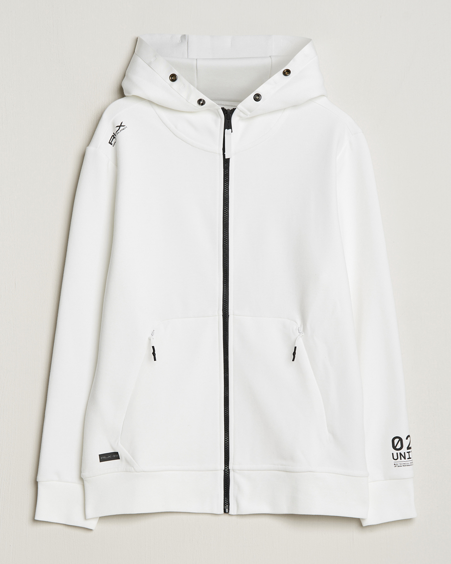 Herren | Pullover | RLX Ralph Lauren | Performance Full Zip Hoodie Ceramic White