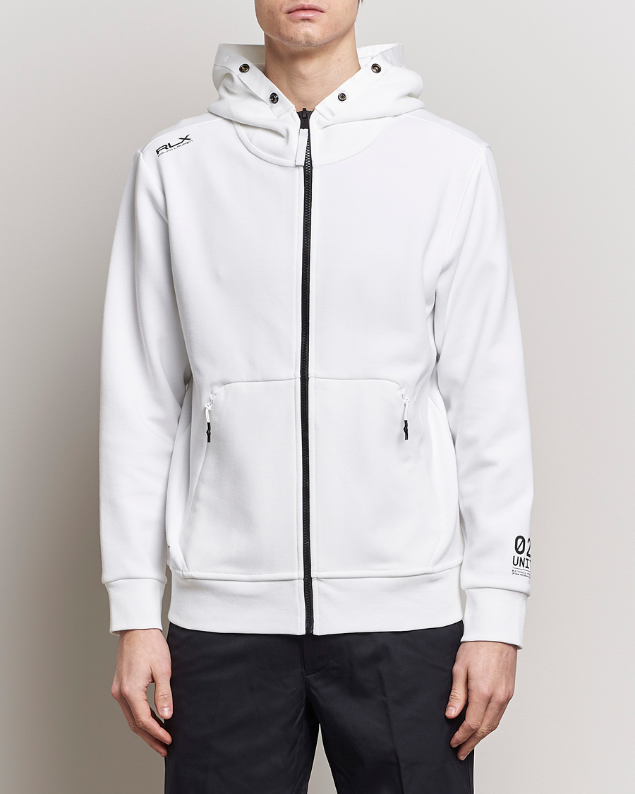 Herren | Pullover | RLX Ralph Lauren | Performance Full Zip Hoodie Ceramic White