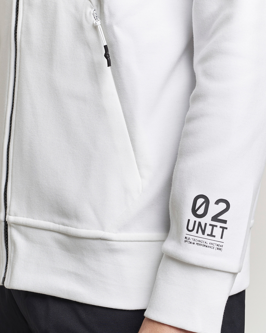 Herren | Pullover | RLX Ralph Lauren | Performance Full Zip Hoodie Ceramic White
