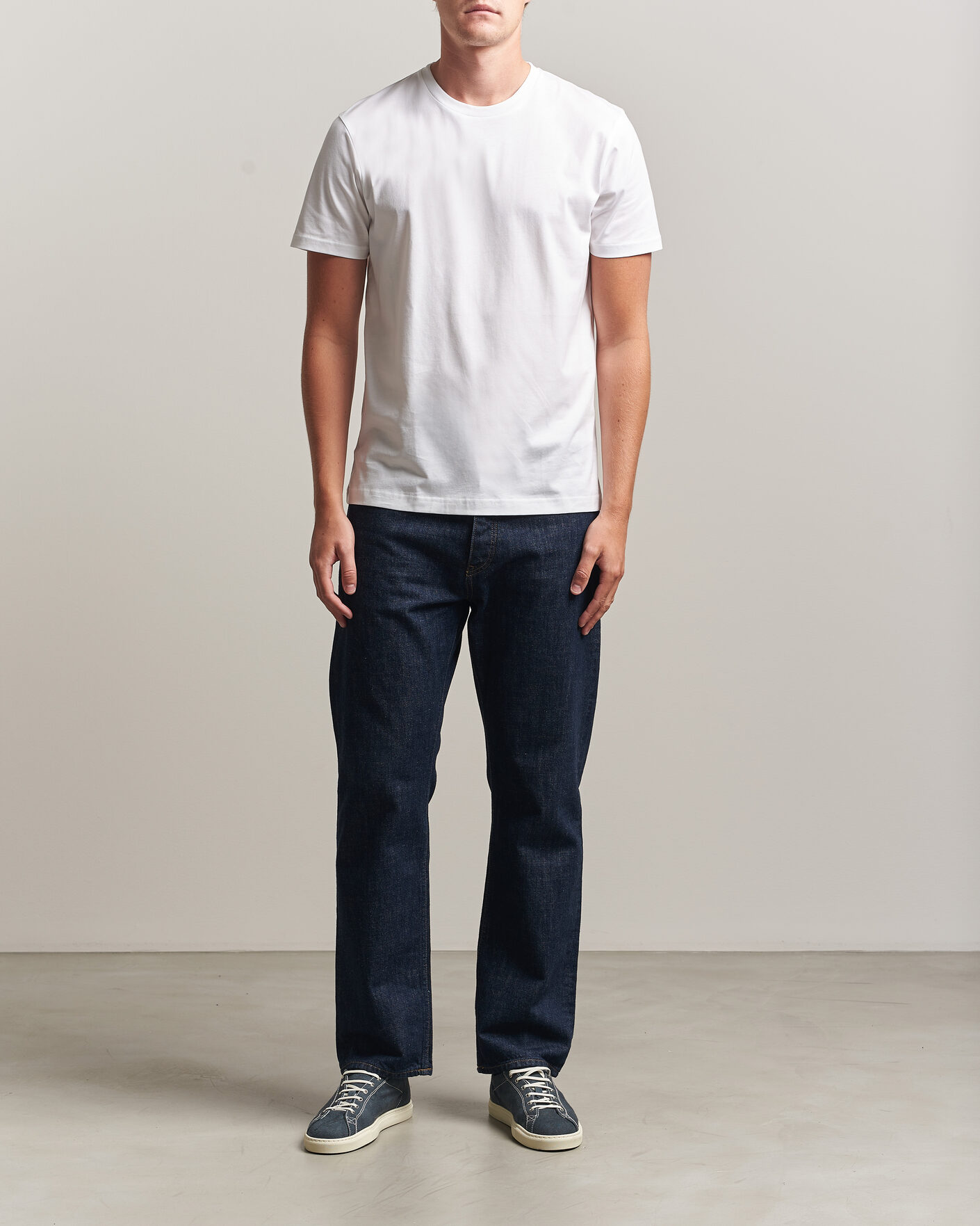 Herren | T-Shirts | Sunspel | Riviera Midweight T-Shirt White