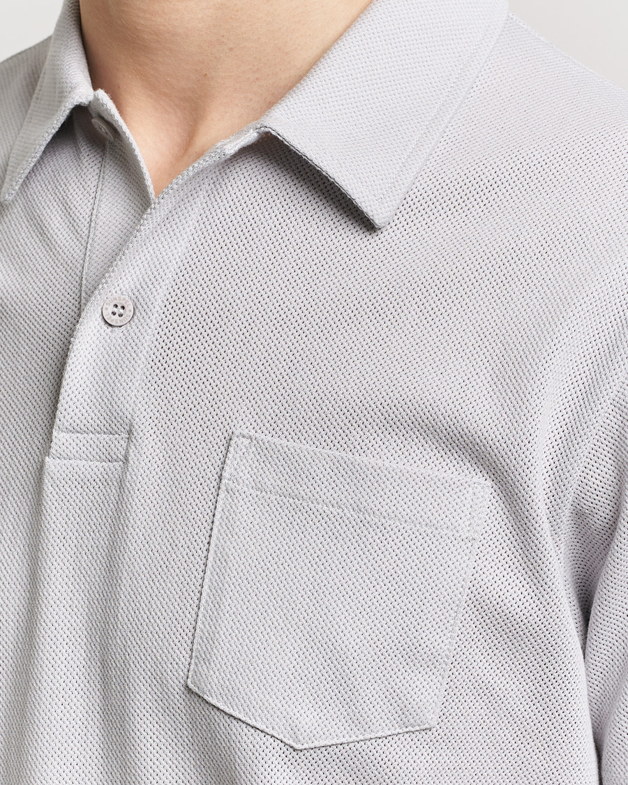 Herren | Poloshirts | Sunspel | Riviera Polo Shirt Smoke