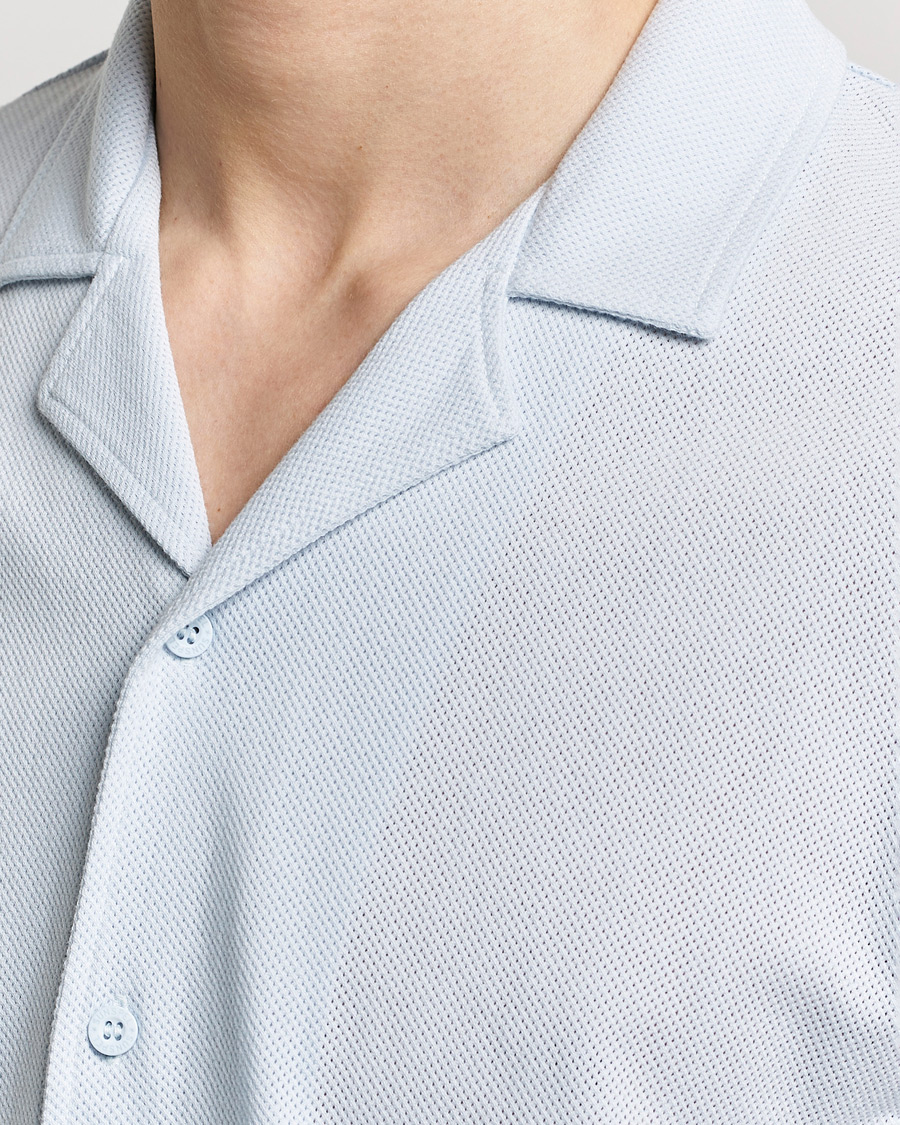 Herren | Hemden | Sunspel | Riviera Resort Shirt Light Blue