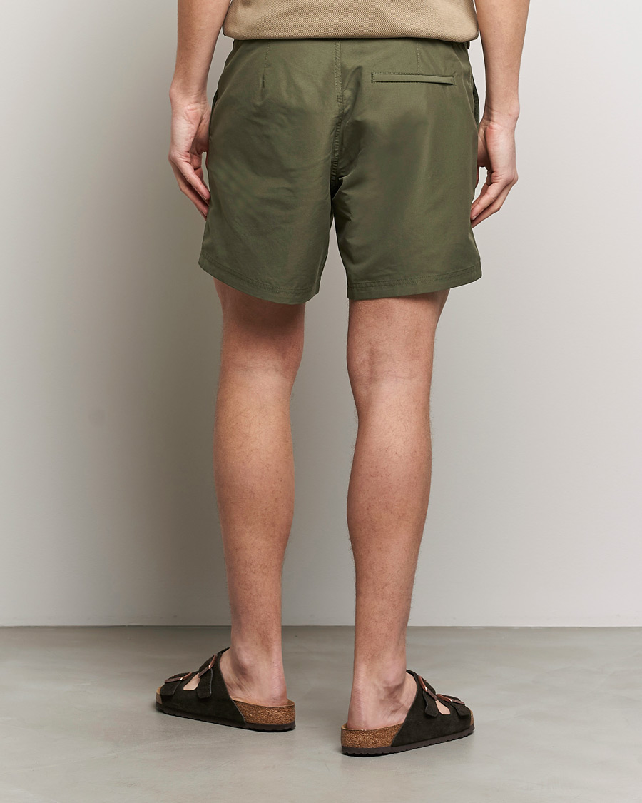 Herren | Badehosen | Sunspel | Recycled Seaqual Tailored Swim Shorts Hunter Green