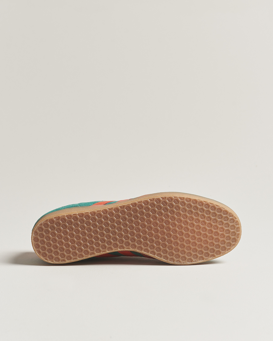 Herren | adidas Originals Gazelle Sneaker Green/Red | adidas Originals | Gazelle Sneaker Green/Red