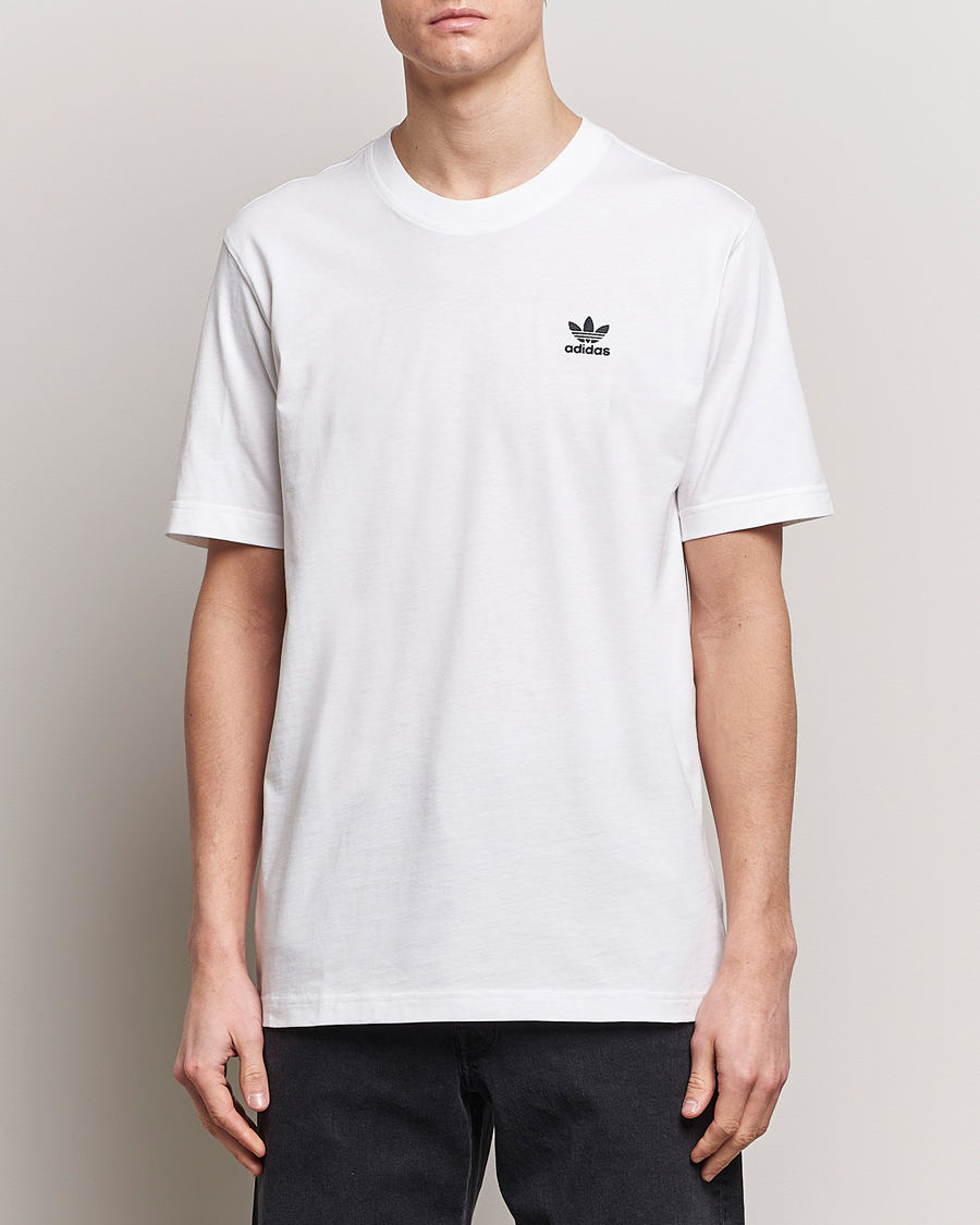 Herren | Weiße T-Shirts | adidas Originals | Essential Crew Neck T-Shirt White