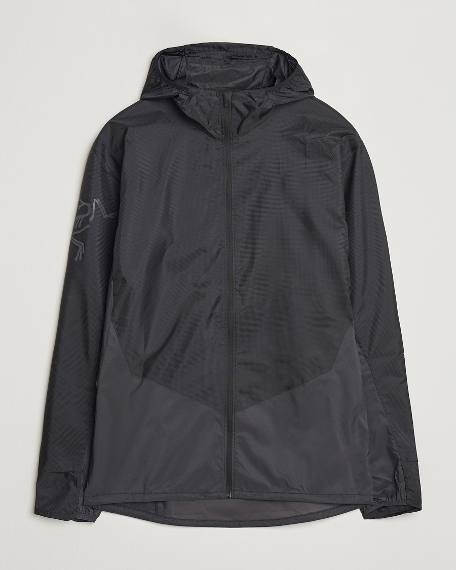 Herren | Jacken | Arc'teryx | Norvan Windshell Hooded Jacket Black/Graphite