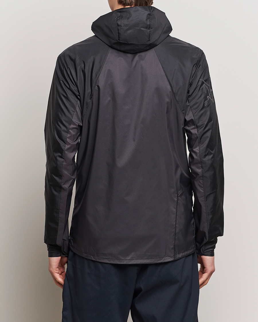 Herren | Jacken | Arc'teryx | Norvan Windshell Hooded Jacket Black/Graphite