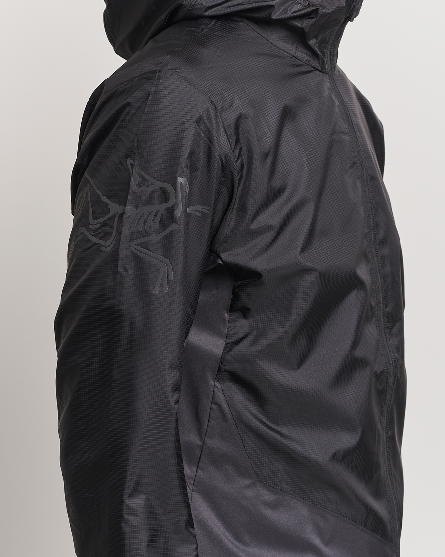 Herren | Jacken | Arc'teryx | Norvan Windshell Hooded Jacket Black/Graphite