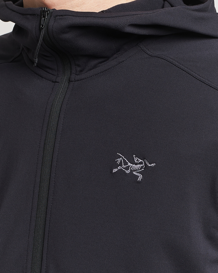 Herren | Pullover | Arc'teryx | Kyanite Lightweight Full Zip Hoodie Black