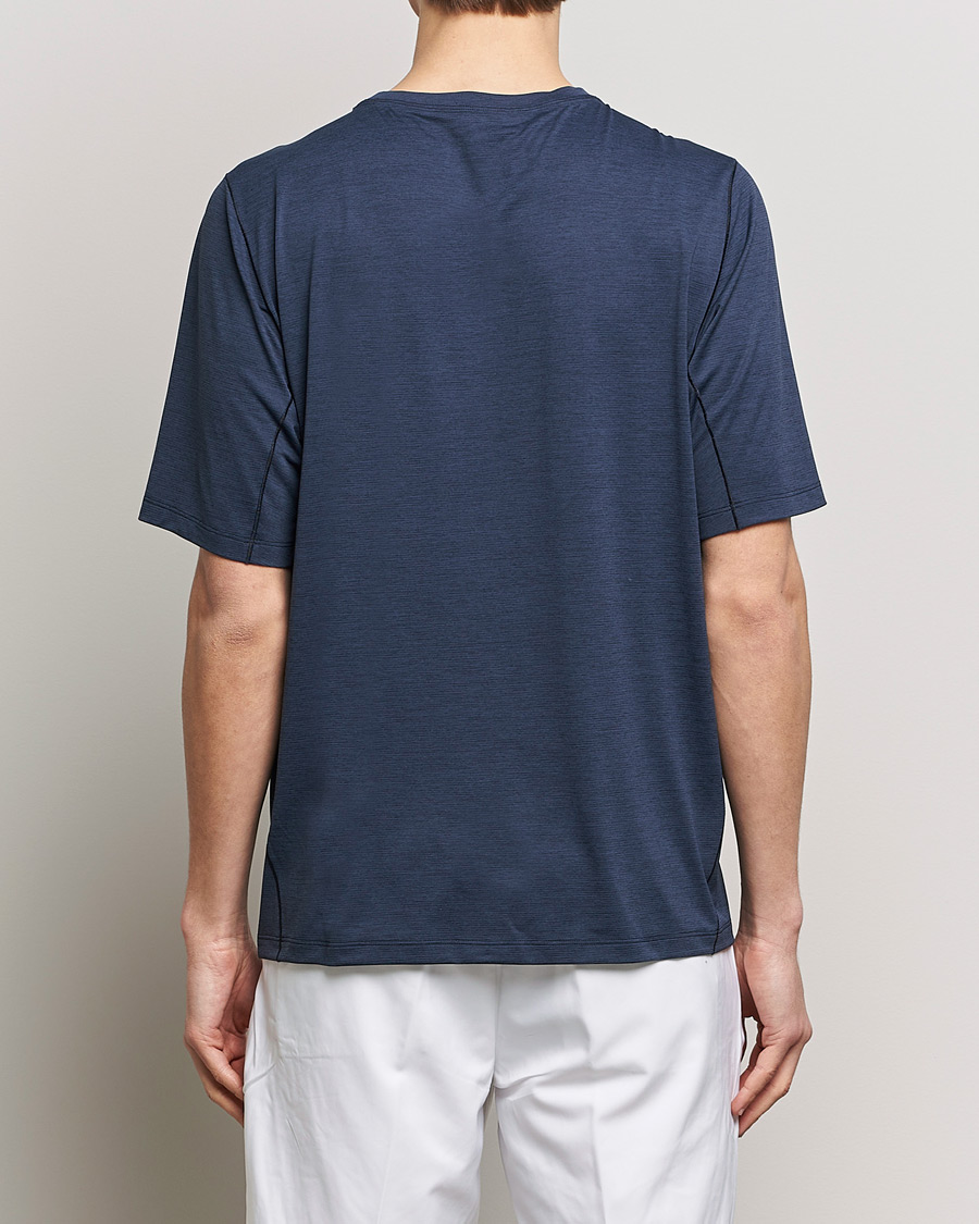 Herren | T-Shirts | Arc'teryx | Cormac Bird Logo Crew Neck T-Shirt Black Sapphire