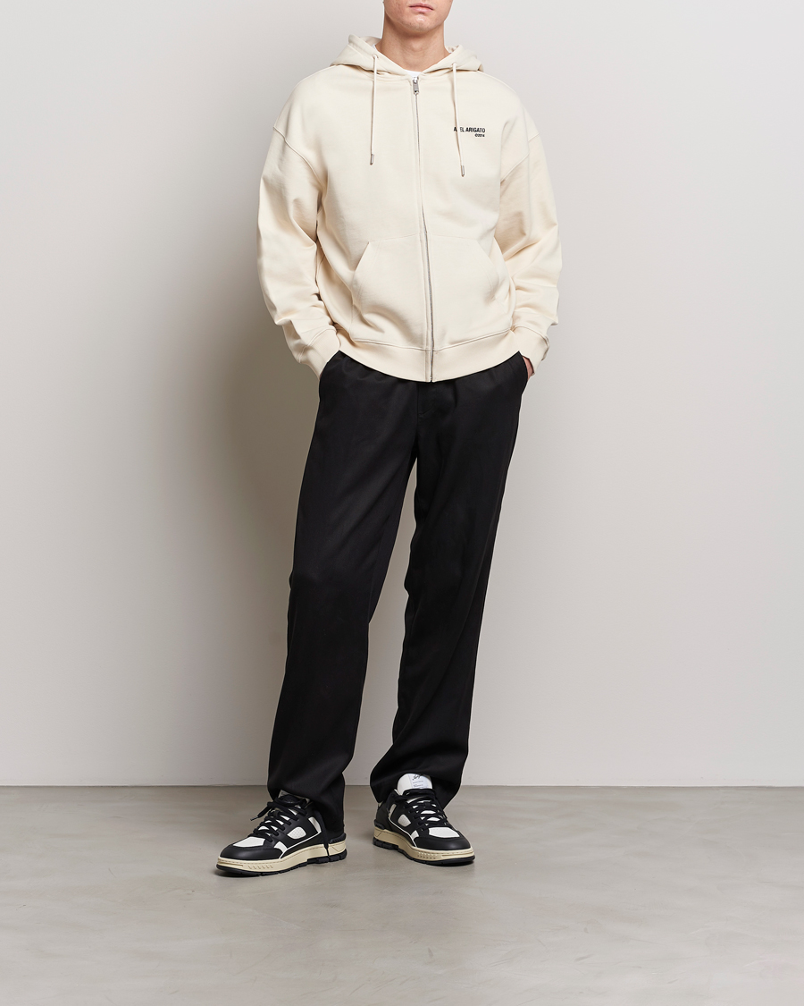 Herren | Pullover | Axel Arigato | Field Full Zip Hoodie Pale Beige