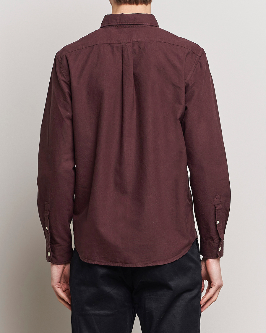 Herren | Hemden | Colorful Standard | Classic Organic Oxford Button Down Shirt Oxblood Red