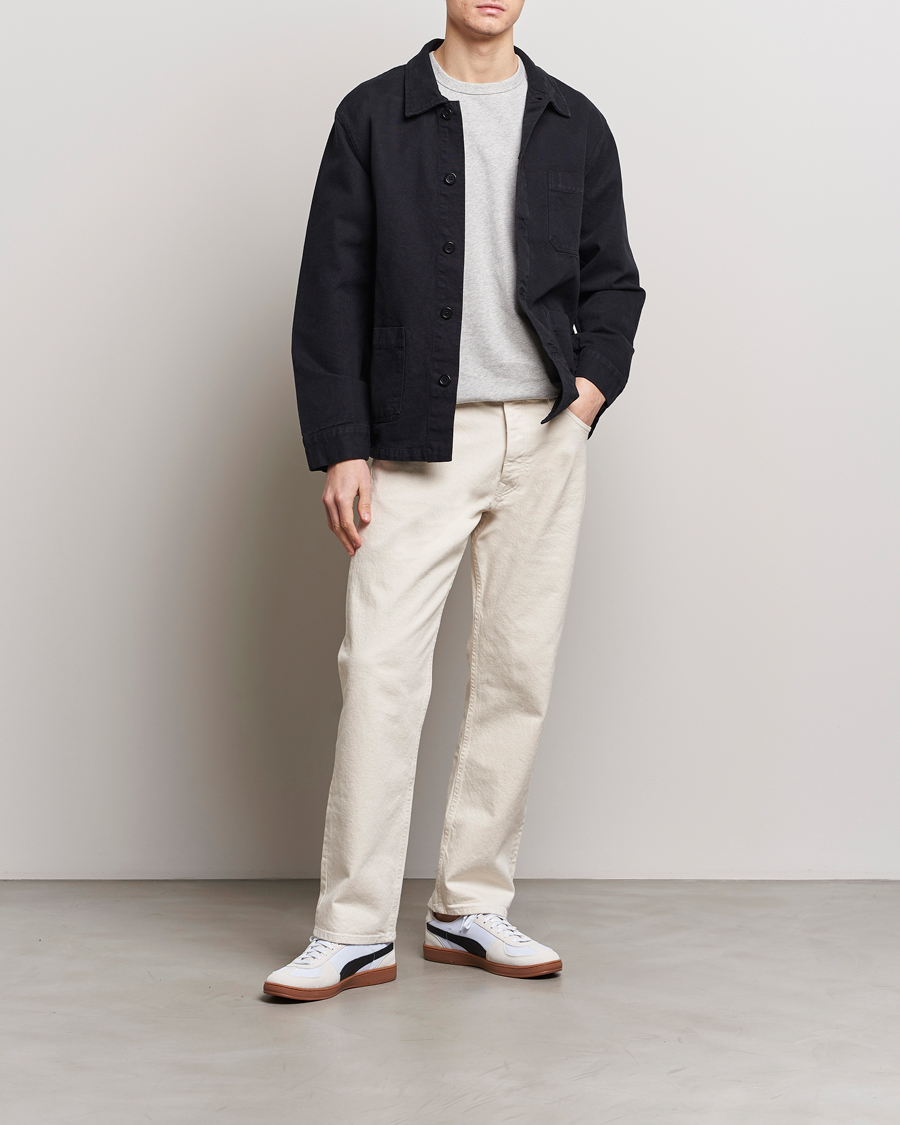 Herren | Hemden | Colorful Standard | Organic Workwear Jacket Deep Black