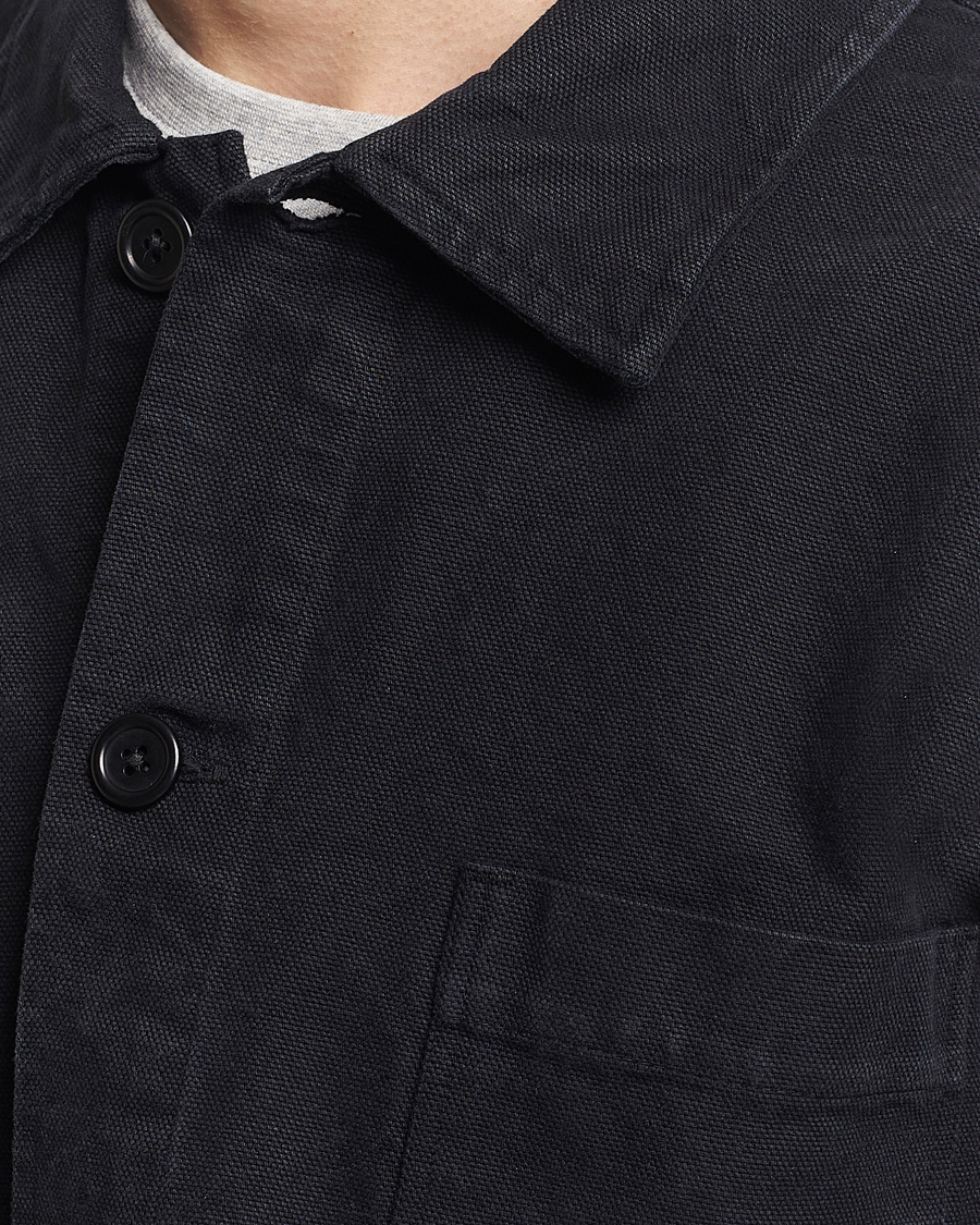 Herren | Hemden | Colorful Standard | Organic Workwear Jacket Deep Black