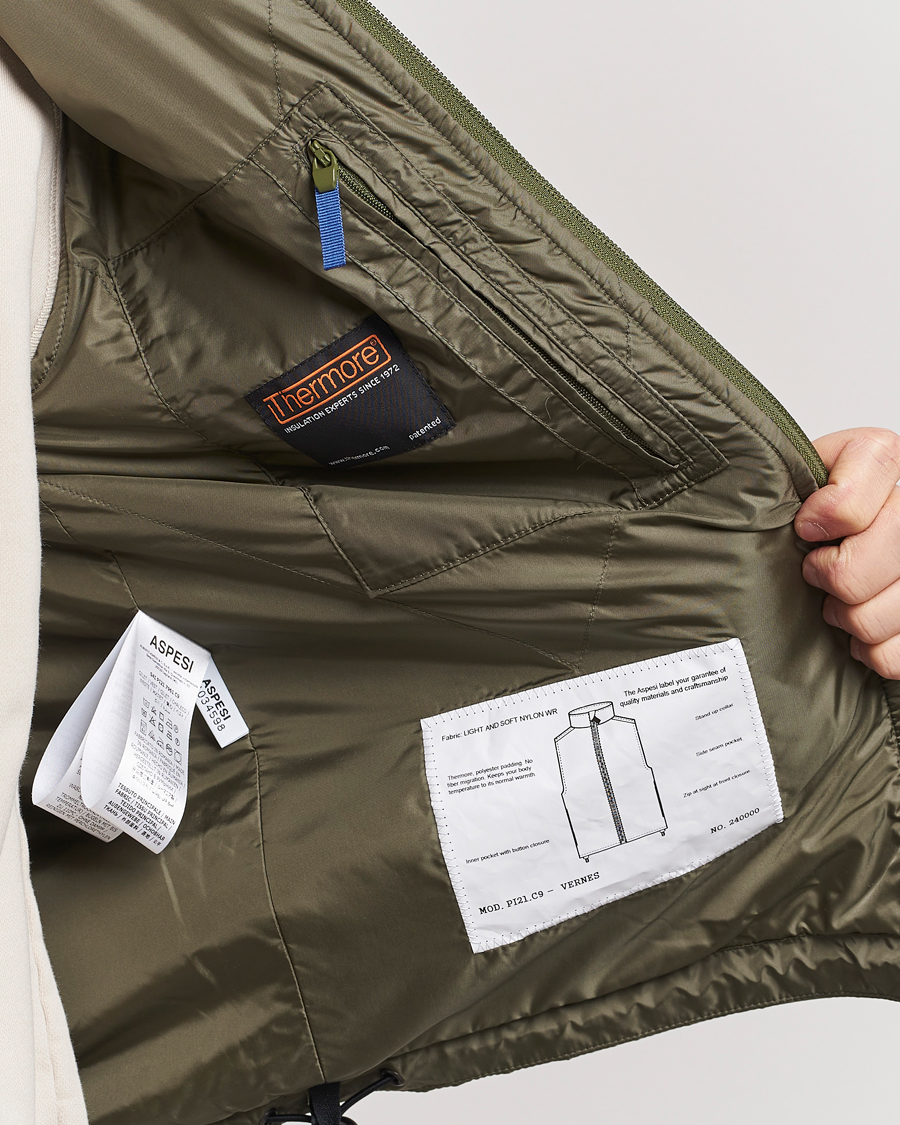 Herren | Jacken | Aspesi | Vernes Nylon Gilet Sage