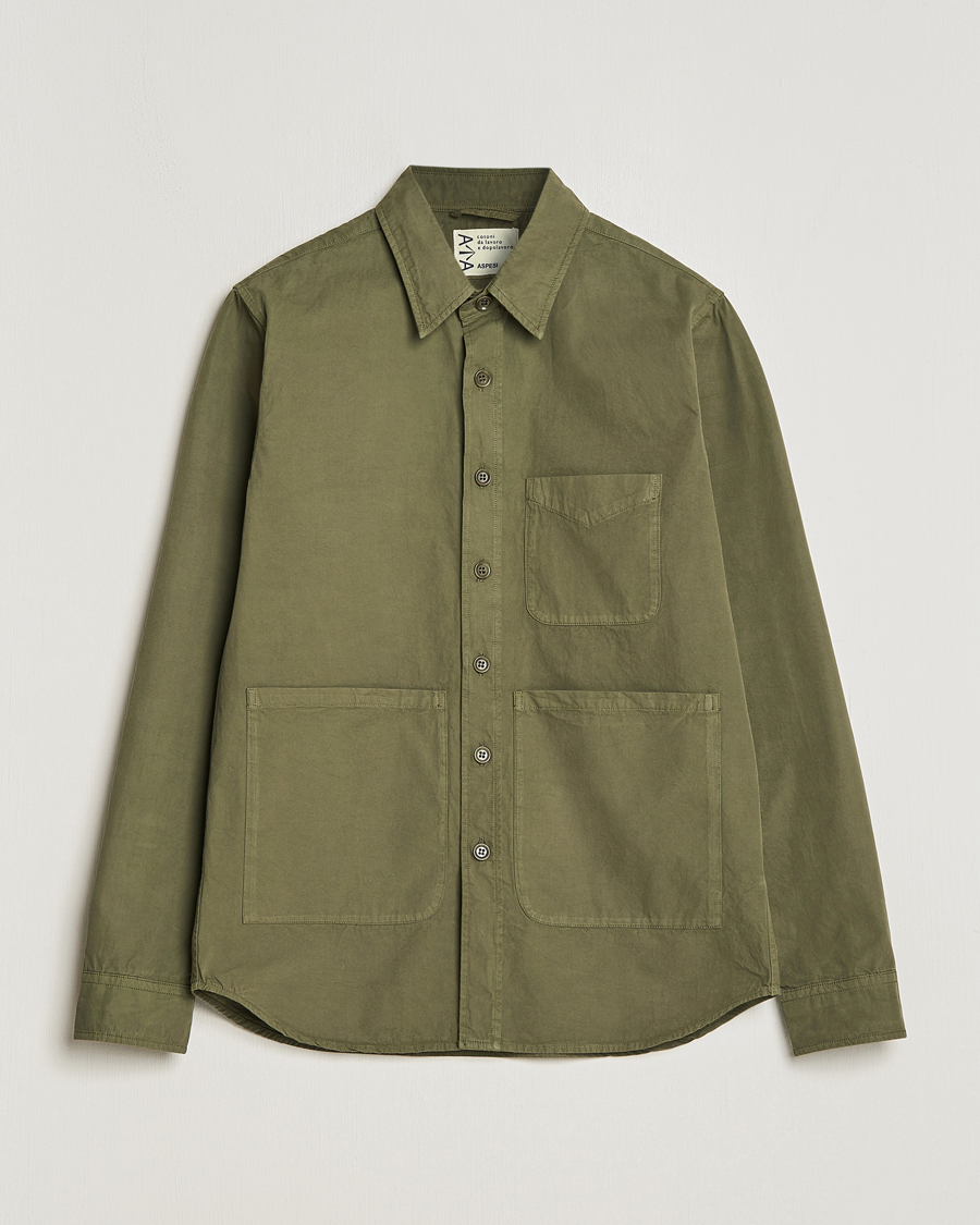 Herren | Jacken | Aspesi | Utility Shirt Jacket Military