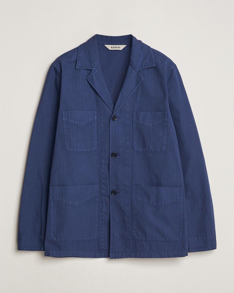 Herren | Jacken | Aspesi | Fadango Shirt Jacket Navy