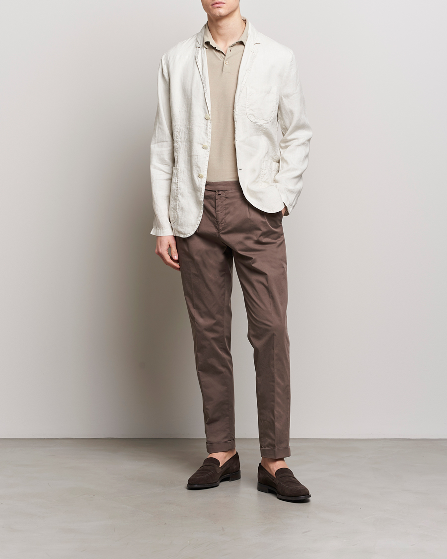 Herren | Sakkos | Aspesi | Samuraki Linen Blazer Light Beige