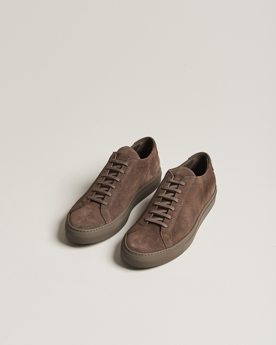 Herren | Common Projects | Common Projects | Original Achilles Suede Sneaker Clay