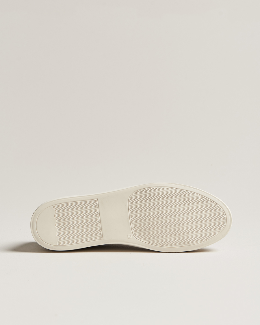 Herren | Common Projects Retro Pebbled Nappa Leather Sneaker White/Green | Common Projects | Retro Pebbled Nappa Leather Sneaker White/Green