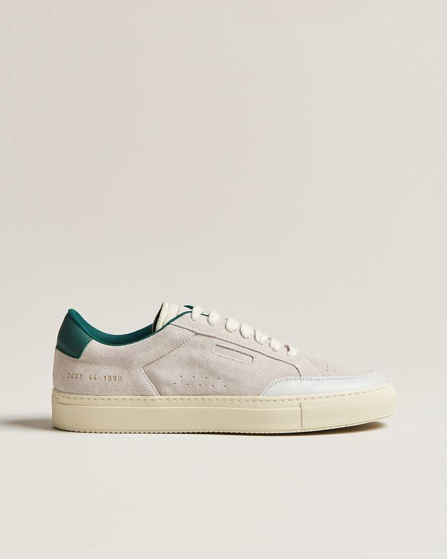 Herren | Common Projects Tennis Pro Sneaker Off White/Green | Common Projects | Tennis Pro Sneaker Off White/Green