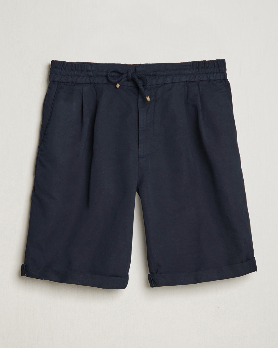Herren | Shorts | Brunello Cucinelli | Drawstring Shorts Navy