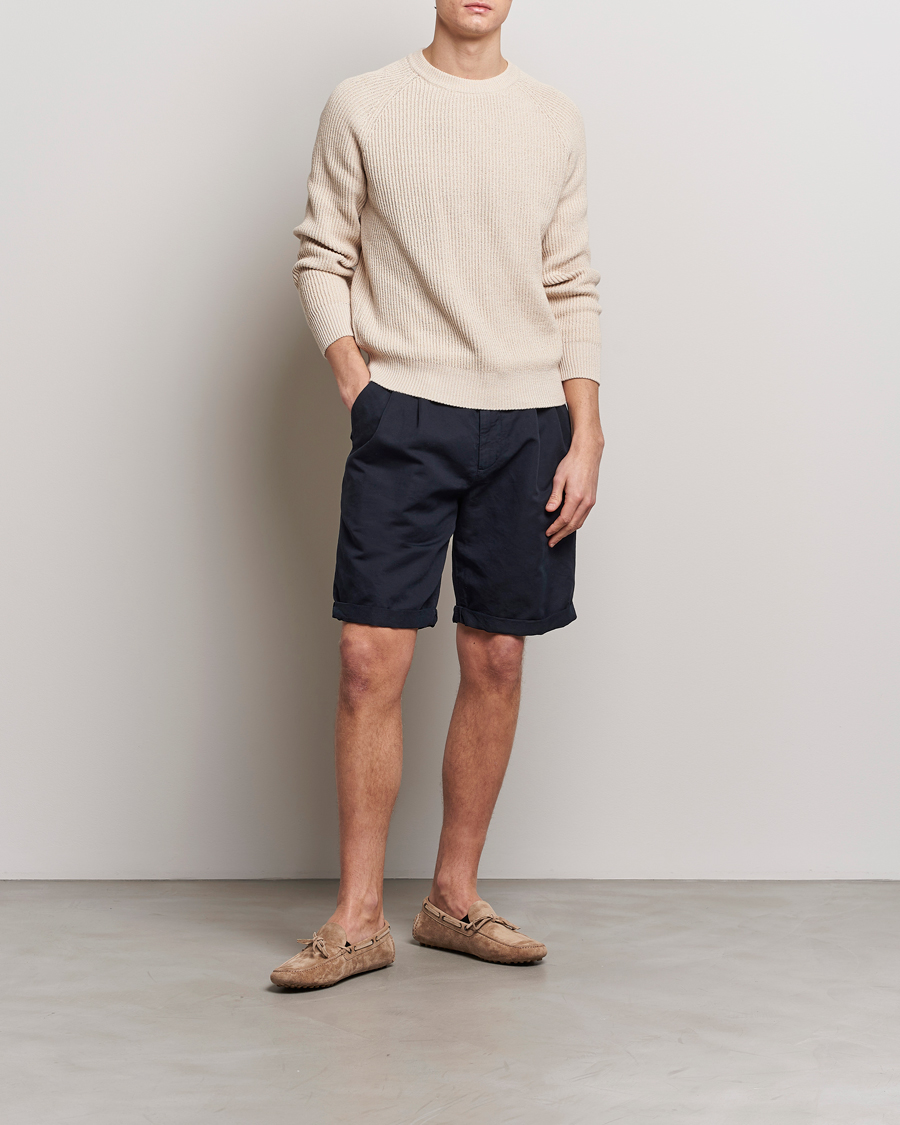 Herren | Shorts | Brunello Cucinelli | Drawstring Shorts Navy
