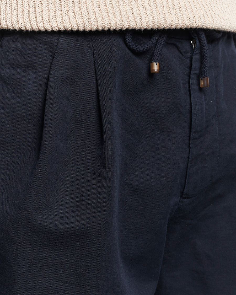 Herren | Shorts | Brunello Cucinelli | Drawstring Shorts Navy