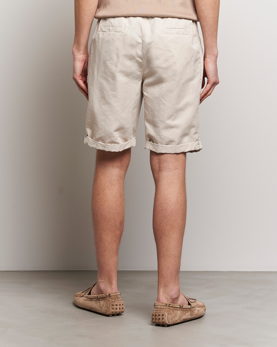Herren | Shorts | Brunello Cucinelli | Drawstring Shorts Light Beige