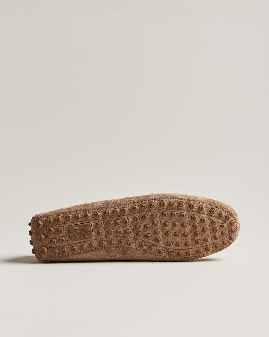 Herren | Brunello Cucinelli Laced Carshoe Beige Suede | Brunello Cucinelli | Laced Carshoe Beige Suede
