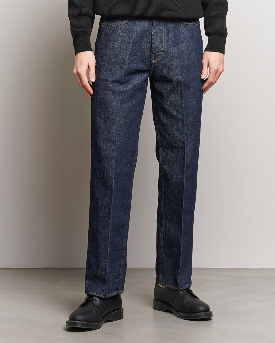 Herren | Jeans | Auralee | Regular Fit Denim Pants Dark Indigo